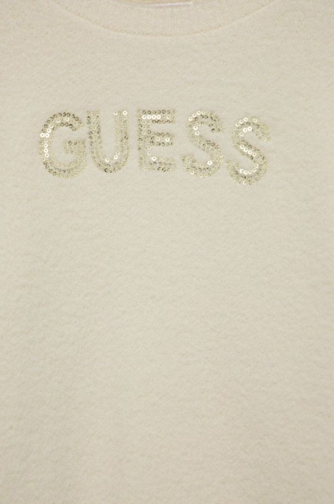 Дитячий светр Guess колір білий легкий (2583546) фото 3