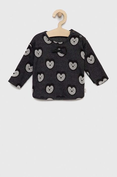 Кофта для немовлят United Colors of Benetton колір сірий