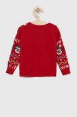 Дитячий светр United Colors of Benetton колір червоний легкий (2873552)