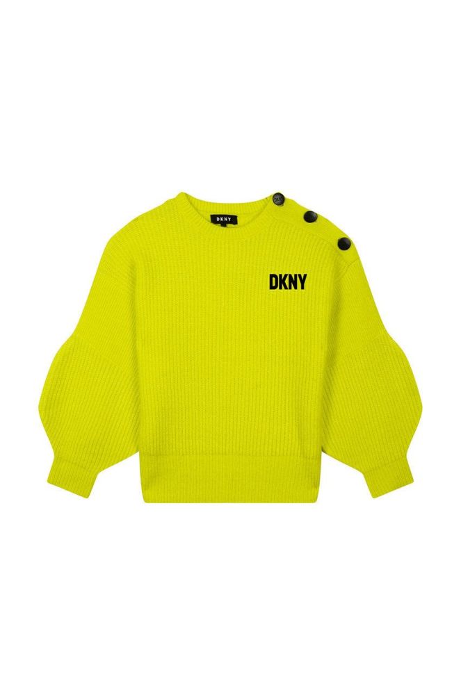 Дитячий светр Dkny колір зелений