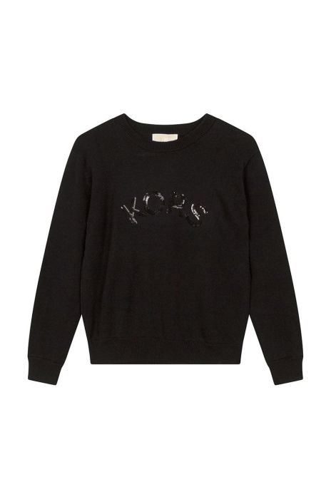 Дитячий светр Michael Kors колір чорний легкий (2619272)