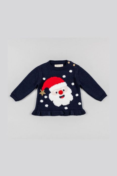 Дитячий светр zippy колір синій легкий