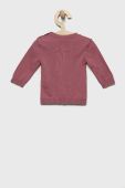Дитячий бавовняний светер United Colors of Benetton колір рожевий легкий (2630672)