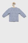 Дитячий кардиган United Colors of Benetton легкий колір блакитний