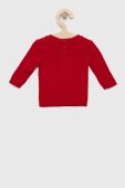 Светр для немовлят United Colors of Benetton колір червоний легкий