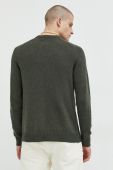 Дитячий светр з домішкою вовни Only & Sons чоловічий колір зелений