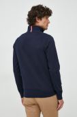 Светр Tommy Hilfiger чоловічий колір синій легкий півгольф