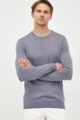 Вовняний светр Tiger Of Sweden чоловічий колір сірий легкий (2447582)