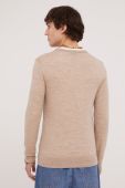 Вовняний светр Tiger Of Sweden чоловічий колір бежевий легкий (2604889)