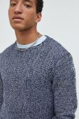 Бавовняний светер Produkt by Jack & Jones чоловічий колір синій Бавовняний светер Produkt by Jack & Jones чоловічий колір синій