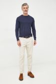 Светр з домішкою вовни Pepe Jeans чоловічий колір синій легкий (2594220)