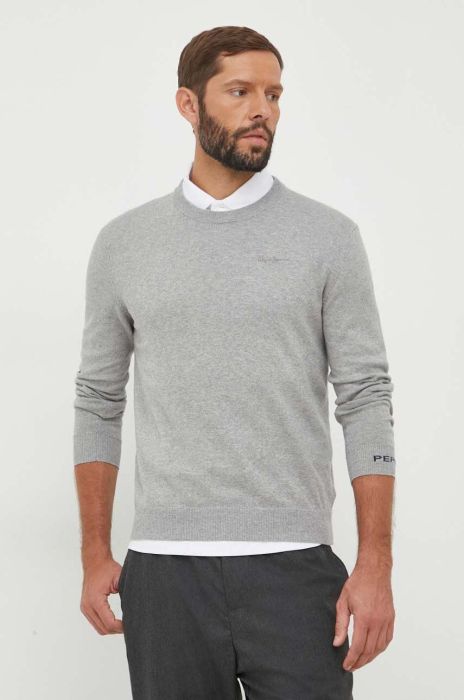Светр з домішкою кашеміру Pepe Jeans колір сірий легкий