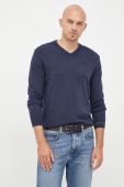 Светр з домішкою вовни Pepe Jeans чоловічий колір синій легкий (2602496)