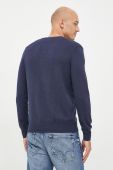 Светр з домішкою вовни Pepe Jeans чоловічий колір синій легкий (2602496)