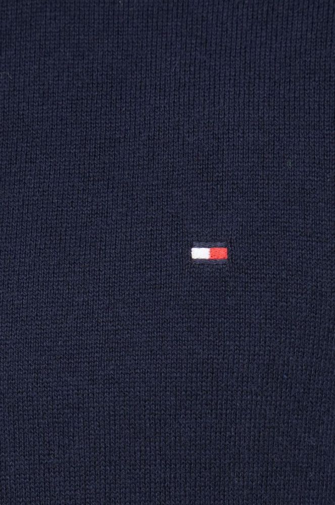 Светр з домішкою кашеміру Tommy Hilfiger чоловічий колір синій легкий (2594290) фото 6