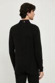 Светр з домішкою кашеміру Tommy Hilfiger чоловічий колір чорний легкий (2587082)