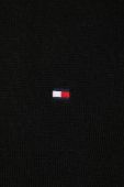 Светр з домішкою кашеміру Tommy Hilfiger чоловічий колір чорний легкий (2587082)