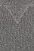 Бавовняний светер Sisley чоловічий колір сірий легкий