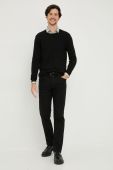 Светр Sisley чоловічий колір чорний легкий (2587171)