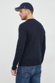 Светр з домішкою вовни United Colors of Benetton X Pantone чоловічий колір синій легкий
