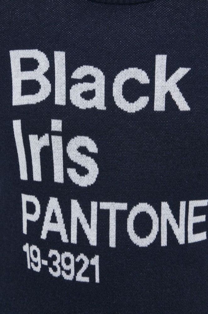 Светр з домішкою вовни United Colors of Benetton X Pantone чоловічий колір синій легкий фото 5