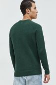 Светр Superdry чоловічий колір зелений теплий