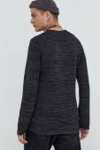 Светр Solid чоловічий колір сірий легкий (2666579)