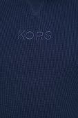 Бавовняна кофта Michael Kors чоловіча колір синій з аплікацією