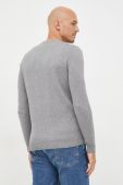 Светр з домішкою вовни Lyle & Scott чоловічий колір сірий легкий (2688734)