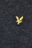 Вовняний светр Lyle & Scott чоловічий колір сірий легкий