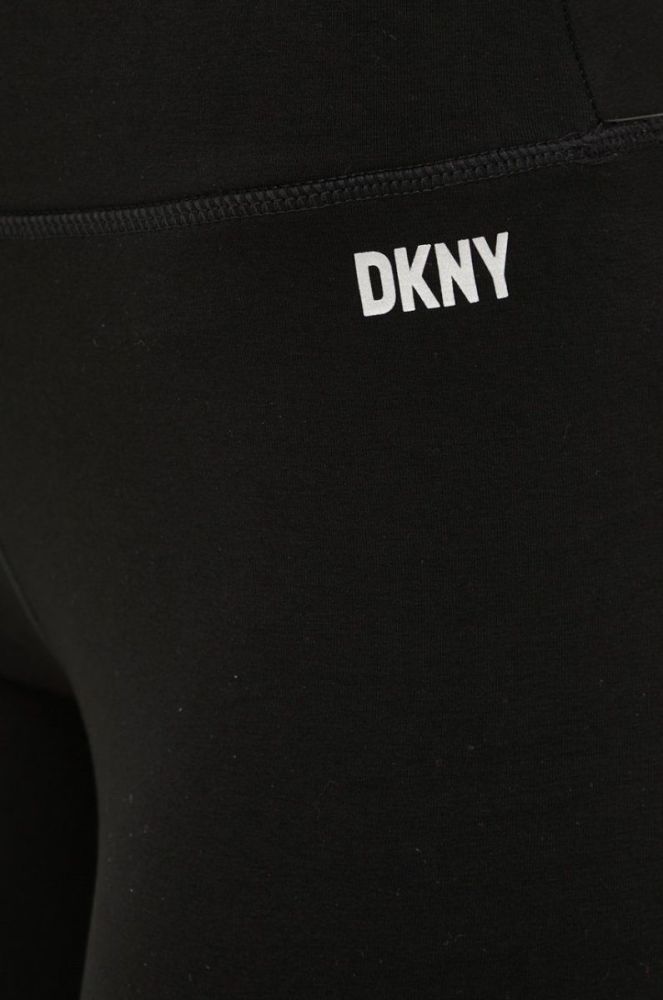 Шорти Dkny жіночі колір чорний однотонні висока посадка (2576389) фото 3