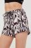 Шорти LaBellaMafia жіночі колір чорний візерунок середня посадка