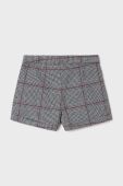 Дитячі бавовняні шорти Mayoral колір чорний візерунок