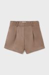 Дитячі шорти Mayoral колір бежевий однотонні (2520587)