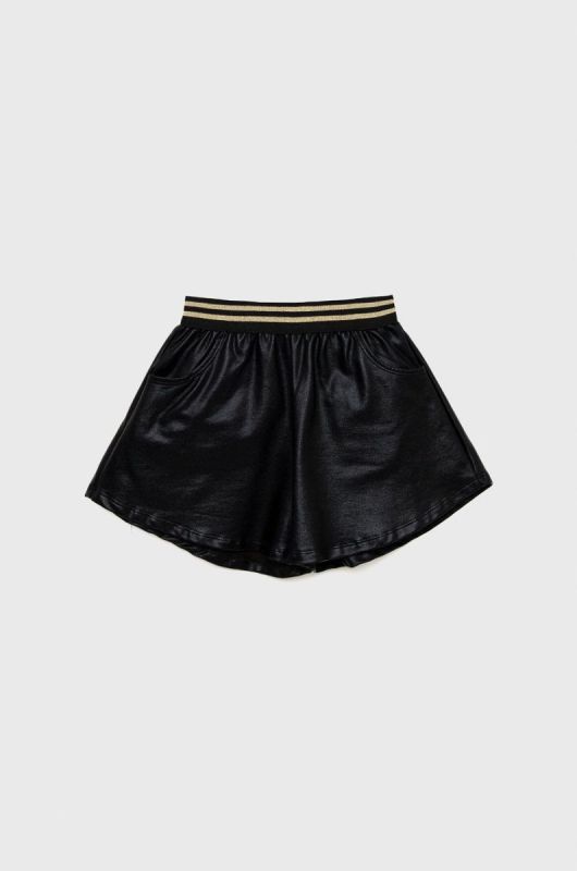 Дитячі шорти United Colors of Benetton колір чорний однотонні (2725344)