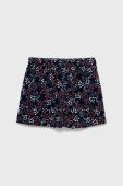 Дитячі бавовняні шорти United Colors of Benetton колір синій візерунок (2707456)