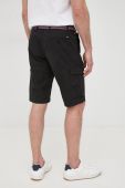 Бавовняні шорти Tommy Hilfiger чоловічі колір чорний (2411225)