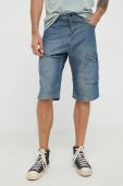 Джинсові шорти G-Star Raw чоловічі колір блакитний (2452983)