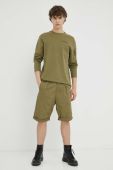Бавовняні шорти G-Star Raw колір зелений (3237063)