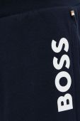 Бавовняні шорти BOSS чоловічі колір синій