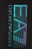 Бавовняні шорти EA7 Emporio Armani чоловічі колір чорний (2501444)