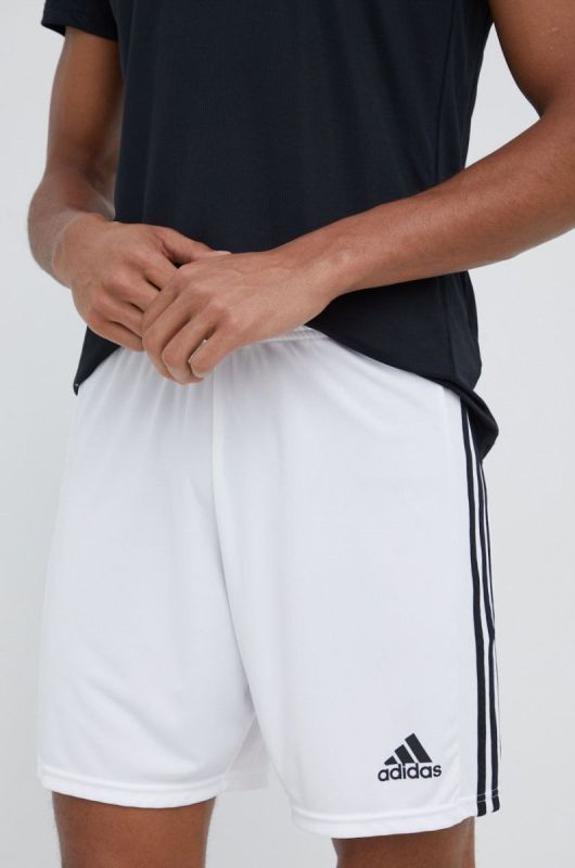 Шорти для тренувань adidas Performance Squad 21 GN5773 чоловічі колір білий фото 2