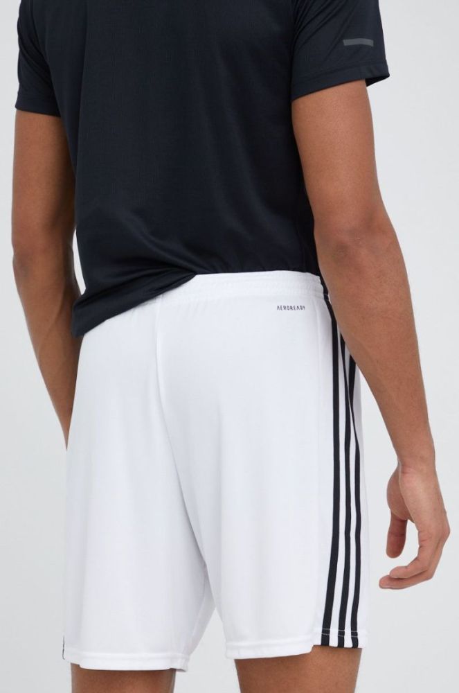 Шорти для тренувань adidas Performance Squad 21 GN5773 чоловічі колір білий фото 3