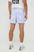 Бавовняні шорти Reebok Classic чоловічі колір блакитний