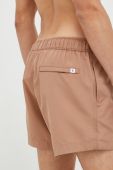 Купальні шорти Samsoe Samsoe чоловічі колір бежевий однотонні