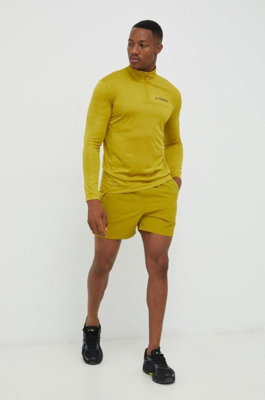 Спортивні шорти adidas TERREX Multi чоловічі колір зелений фото 2