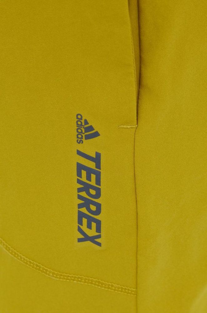 Спортивні шорти adidas TERREX Multi чоловічі колір зелений фото 4