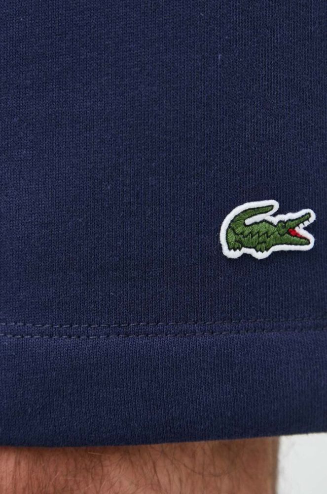 Шорти Lacoste чоловічі колір синій фото 4