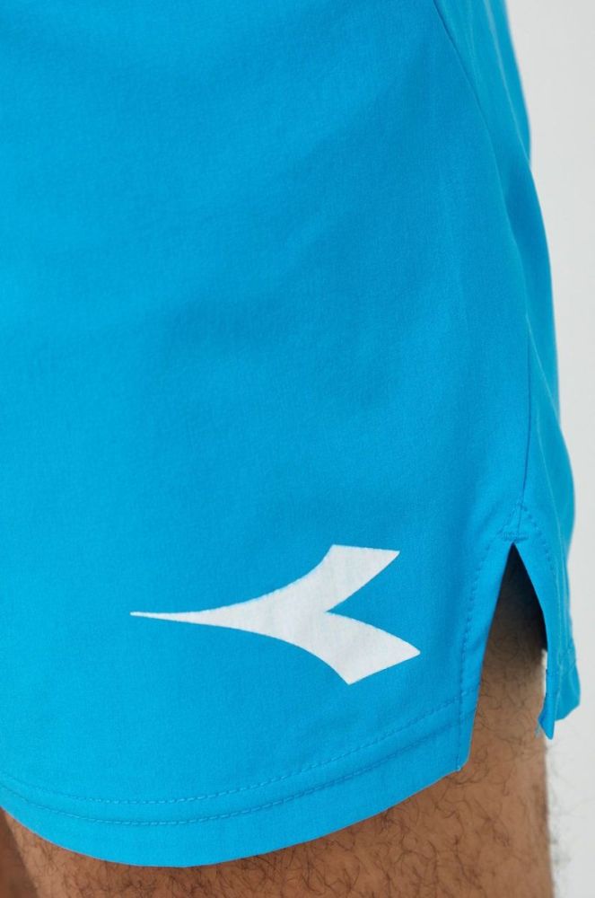 Шорти для тренувань Diadora чоловічі колір блакитний фото 4