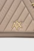 Сумочка Armani Exchange колір бежевий (2661977)